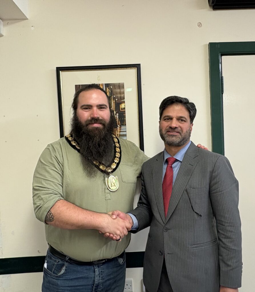 Councillor Lee Brazier and Councillor Raja Fazil
